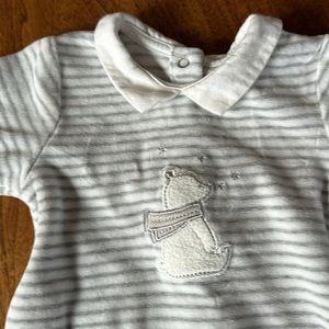 Mayoral baby footie - 2-4m